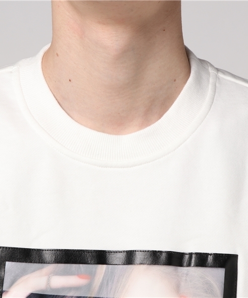 JACKROSE(ジャックローズ)の「JELV・シースルーフォト・UネックLSTEE(Tシャツ/カットソー・メンズ・ホワイト/ブラック/ブルー/ピンク・L/M)」の7枚目の写真