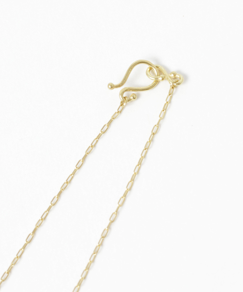 至高✨ハードウェア✨U字フック✨細い同一コマ✨ネックレス✨イエローゴールド Tanje（タンジェ）の「【Tanje/タンジェ】40cm K18 イエローゴールド S