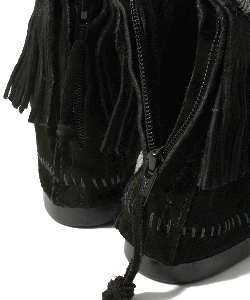 Minnetonka（ミネトンカ）の「［ミネトンカ］MINNETONKA HI TOP ブーツ GLR01（ブーツ・レディース・ブラック/ブラウン・7(24.0)/8(250.)/6(23.0)）」の9枚目の写真