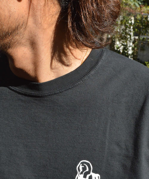 JUNGLES(ジャングルス)の「JUNGLES/ジャングルス MAKE LOVE NOT WAR L/S TEE(Tシャツ/カットソー・メンズ・ブラック・M/S)」の11枚目の写真