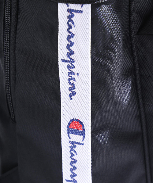 Champion（チャンピオン）の「∴WEGO/Champion 別注フラップリュック（バックパック/リュック・メンズ・ブラック・FREE）」の6枚目の写真
