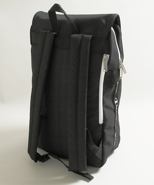 Champion（チャンピオン）の「∴WEGO/Champion 別注フラップリュック（バックパック/リュック・メンズ・ブラック・FREE）」の13枚目の写真