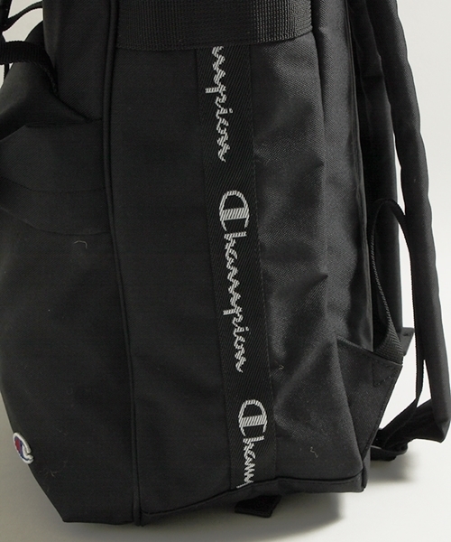 Champion（チャンピオン）の「∴WEGO/Champion 別注フラップリュック（バックパック/リュック・メンズ・ブラック・FREE）」の12枚目の写真