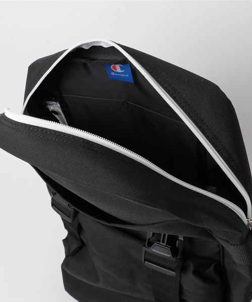Champion（チャンピオン）の「∴WEGO/Champion 別注フラップリュック（バックパック/リュック・メンズ・ブラック・FREE）」の17枚目の写真