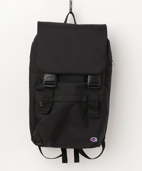 Champion（チャンピオン）の「∴WEGO/Champion 別注フラップリュック（バックパック/リュック・メンズ・ブラック・FREE）」の20枚目の写真