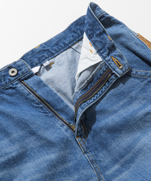 rehacer（レアセル）の「rehacer : Leather Pocket Painter Denim（デニムパンツ・メンズ・インディゴブルー・SMALL/MEDIUM/LARGE）」の8枚目の写真