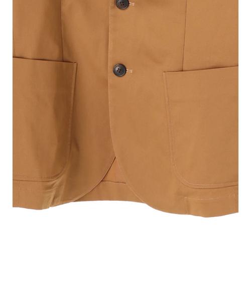 koe（コエ）の「チノストレッチジャケット（テーラードジャケット・メンズ・カーキ/ネイビー/ベージュ・L/M/S）」の8枚目の写真