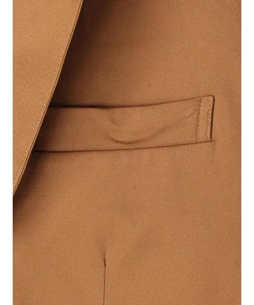 koe（コエ）の「チノストレッチジャケット（テーラードジャケット・メンズ・カーキ/ネイビー/ベージュ・L/M/S）」の9枚目の写真