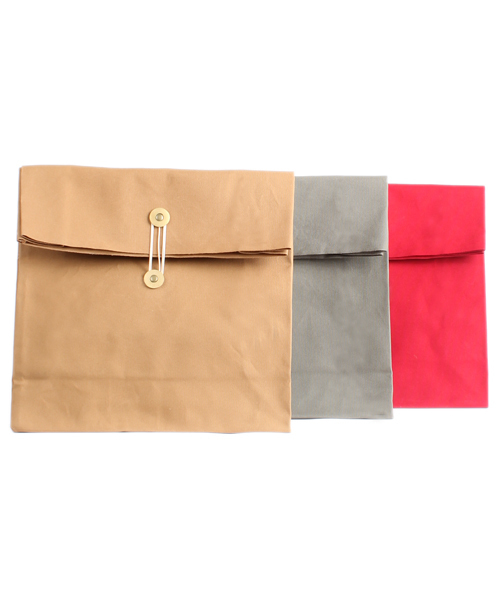 BEAMS RECORDS（ビームスレコーズ）の「TEMBEA×BEAMS RECORDS / 別注 レコード・クラッチ（クラッチバッグ・メンズ・グレー/ブラウン/レッド/ネイビー・ONE SIZE）」の15枚目の写真