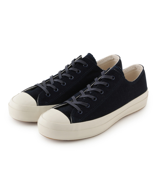 SALON adam et rope'(サロン アダム エ ロペ)の「【MOONX宮田XSALON】ローカットスニーカー(スニーカー・レディース・ダークブラウン/ネイビー/オフホワイト・22.5cm/23.5cm/24.5cm/26.5cm/27.5cm/23.0cm/24.0cm/25.0cm/26.0cm/27.0cm/28.0cm)」の3枚目の写真