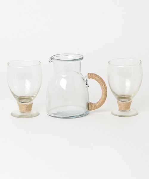 sarasa design（サラサデザイン）の「セット販売●b2c ジャグ＋ワイングラス2個セット｜プレーン（グラス/マグカップ/タンブラー・レディース・クリア・ONE SIZE）」の8枚目の写真