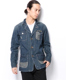 Denime | WEGO/ペイントデニムジャケット(デニムジャケット)