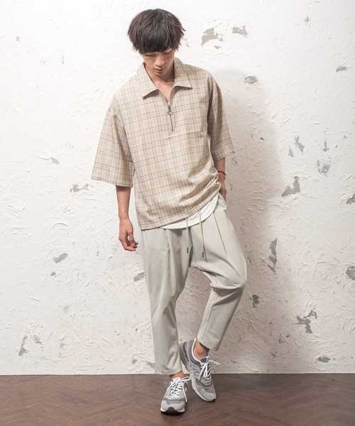 MinoriTY（マイノリティ）の「アンクル丈サルエルパンツ（その他パンツ・メンズ・ライトグレー/ブラック/ベージュ/ネイビー・M/L/XL）」の5枚目の写真