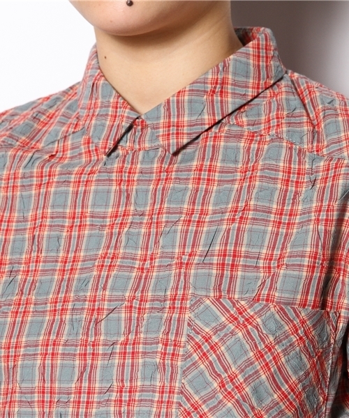 Kastane（カスタネ）の「【Kastane】チェックBACK開きワンピース（ワンピース・レディース・ライトブルー・FREE）」の3枚目の写真