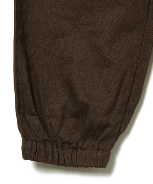 green label relaxing（グリーンレーベルリラクシング）の「【KIDS】コットンリネン リラックスパンツ ブラウン ◆（その他パンツ・キッズ・ブラウン・95/105/125/115/135）」の3枚目の写真