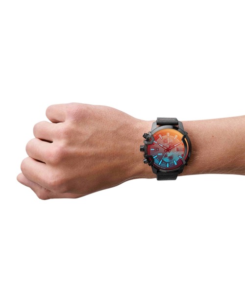 DIESEL（ディーゼル）の「ディーゼル 腕時計 メンズ アナログ レザー DZ4519（アナログ腕時計・メンズ・ブラック系その他・FREE）」の2枚目の写真