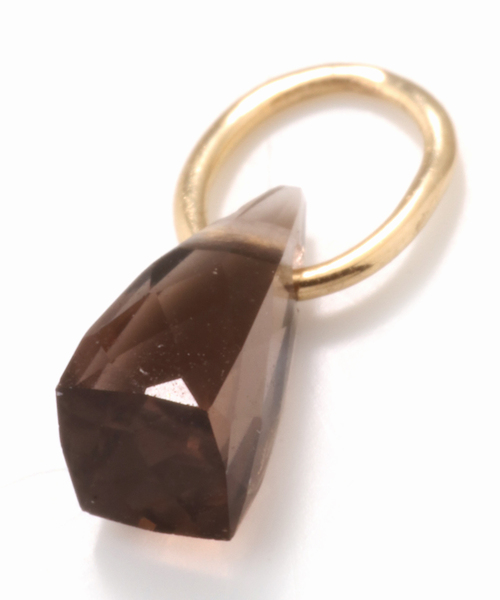 Spick & Span（スピックアンドスパン）の「チャーム スモーキークォーツ（チャーム・レディース・ゴールド・FREE）」の4枚目の写真