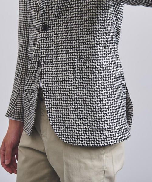 【はるぼん様】De Petrillo ハウンドトゥース ライトツイードジャケット はるぼん様】De Petrillo ハウンドトゥース ライトツイードジャケット