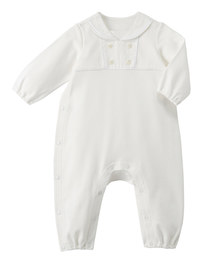 MIKI HOUSE（ミキハウス）の「セーラーカラー風カバーオール（ロンパース）」