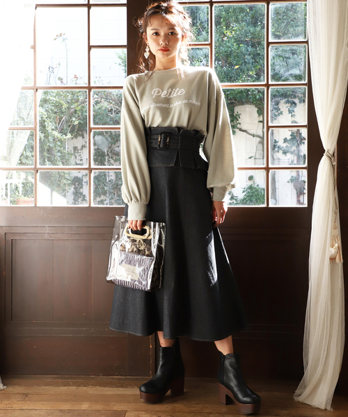 one after another NICE CLAUP（ワンアフターアナザーナイスクラップ）の「ポーチ付き３点セットPVCバッグ（ショルダーバッグ・レディース・アイボリー/ピンク/アニマル・FREE）」の4枚目の写真