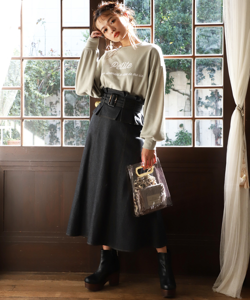 one after another NICE CLAUP（ワンアフターアナザーナイスクラップ）の「ポーチ付き３点セットPVCバッグ（ショルダーバッグ・レディース・アイボリー/ピンク/アニマル・FREE）」の5枚目の写真