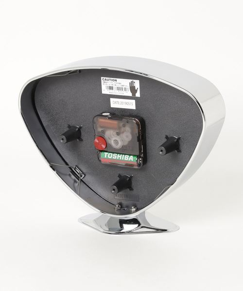 DULTON（ダルトン）の「RAINARD CLOCK CHROME /置き時計（置時計・メンズ・シルバー・FREE）」の3枚目の写真