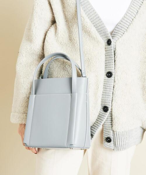 ユナイテッドアローズ 2way ショルダーバッグ ハンドバッグ ホワイト系 BEAUTY&YOUTH UNITED ARROWS（ビューティーアンドユース