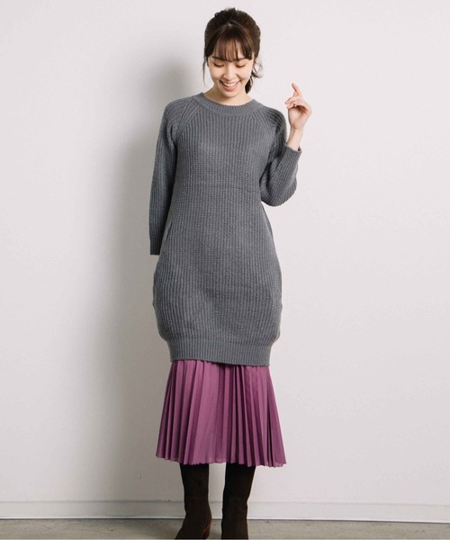miniyu(ミニュウ)の「agp/ざっくりニットPO(ag)(ニット/セーター・レディース・A/B/C・2)」の17枚目の写真