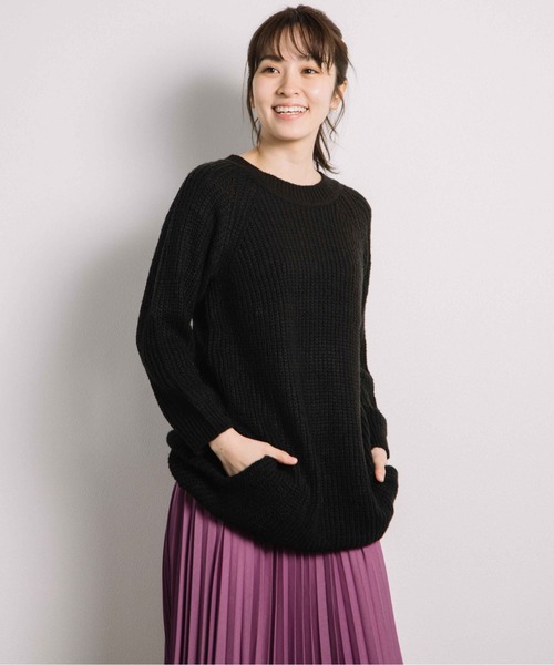 miniyu(ミニュウ)の「agp/ざっくりニットPO(ag)(ニット/セーター・レディース・A/B/C・2)」の10枚目の写真
