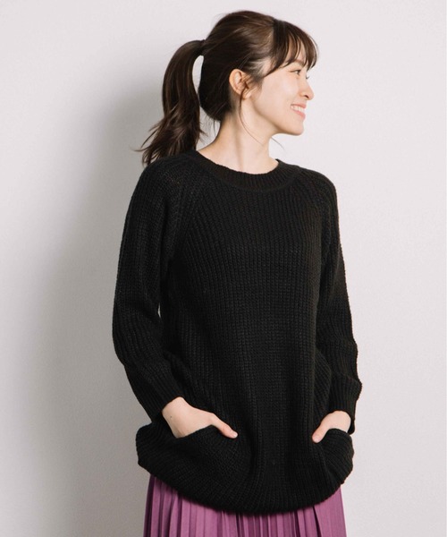 miniyu(ミニュウ)の「agp/ざっくりニットPO(ag)(ニット/セーター・レディース・A/B/C・2)」の9枚目の写真