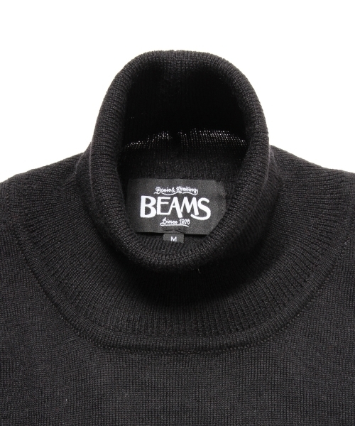 BEAMS（ビームス）の「◎BEAMS / ハイゲージ タートルネック（ニット/セーター・メンズ・オフホワイト/ライトグレー/ブラック・MEDIUM/SMALL/X-LARGE/LARGE）」の17枚目の写真