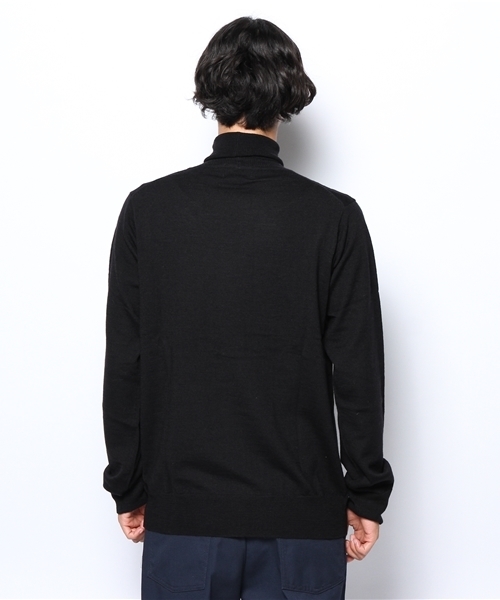 BEAMS（ビームス）の「◎BEAMS / ハイゲージ タートルネック（ニット/セーター・メンズ・オフホワイト/ライトグレー/ブラック・MEDIUM/SMALL/X-LARGE/LARGE）」の10枚目の写真