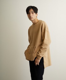 TONE SELECT GOODS（トーンセレクトグッズ）の「【TONE MEN'S】パイルスリットBIGスウェット(BL)（スウェット）」