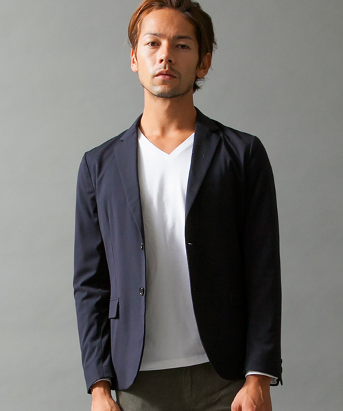 BEAUTY&YOUTH UNITED ARROWS（ビューティーアンドユースユナイテッドアローズ）の「BY ∴ T/R 2ボタン ジャケット§（テーラードジャケット・メンズ・ブラック/グレー/ネイビー・LARGE/SMALL/MEDIUM/X-LARGE）」の3枚目の写真