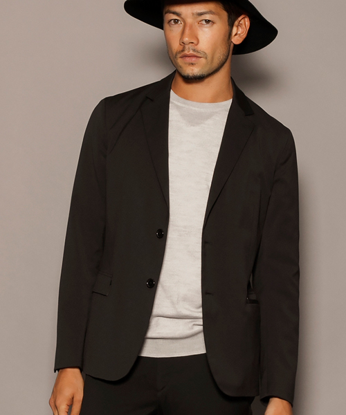 BEAUTY&YOUTH UNITED ARROWS（ビューティーアンドユースユナイテッドアローズ）の「BY ∴ T/R 2ボタン ジャケット§（テーラードジャケット・メンズ・ブラック/グレー/ネイビー・LARGE/SMALL/MEDIUM/X-LARGE）」の2枚目の写真