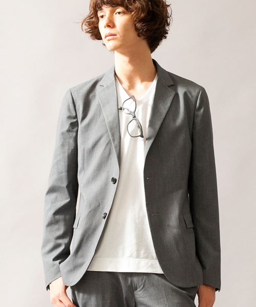 BEAUTY&YOUTH UNITED ARROWS（ビューティーアンドユースユナイテッドアローズ）の「BY ∴ T/R 2ボタン ジャケット§（テーラードジャケット・メンズ・ブラック/グレー/ネイビー・LARGE/SMALL/MEDIUM/X-LARGE）」の5枚目の写真