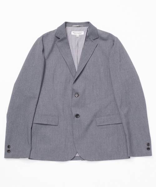 BEAUTY&YOUTH UNITED ARROWS（ビューティーアンドユースユナイテッドアローズ）の「BY ∴ T/R 2ボタン ジャケット§（テーラードジャケット・メンズ・ブラック/グレー/ネイビー・LARGE/SMALL/MEDIUM/X-LARGE）」の16枚目の写真