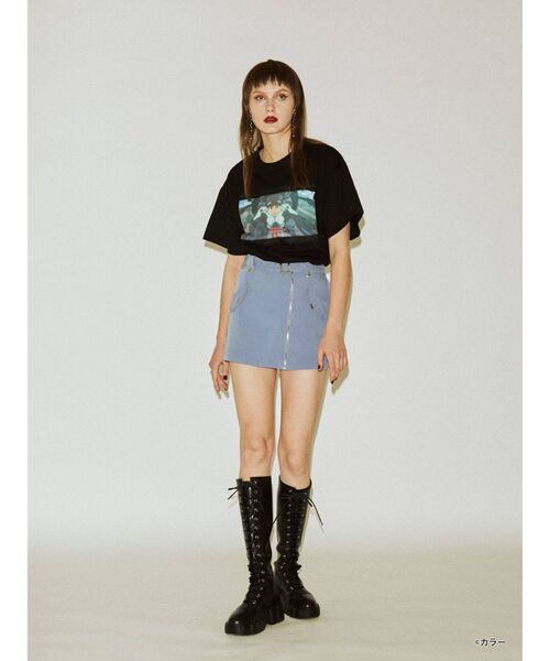 jouetie（ジュエティ）の「『ヱヴァンゲリヲン新劇場版：破』 Tシャツ（Tシャツ/カットソー・レディース・ブラック/レッド/オフホワイト・MEDIUM）」の15枚目の写真