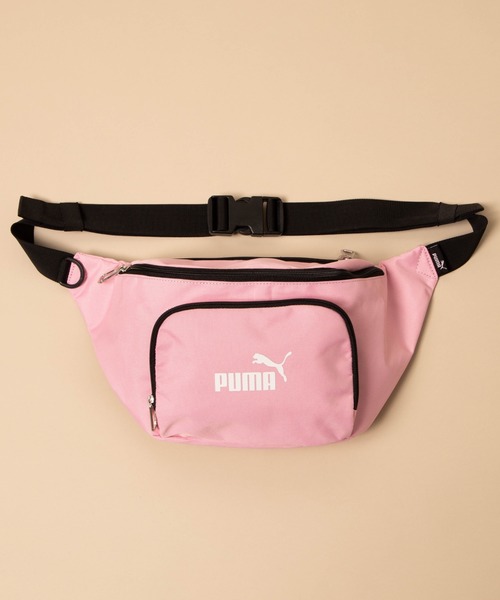PUMA(プーマ)の「∴WEGO/PUMA ウエストバッグ(ボディバッグ/ウエストポーチ・メンズ・ライム/ライトピンク/ブラック・FREE)」の12枚目の写真