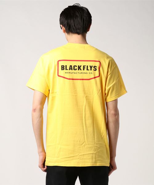 BLACK FLYS(ブラックフライズ)の「【BLACK FLYS】BLOCKHEAD S/S TEE(Tシャツ/カットソー・メンズ・ブラック/イエロー系その他/インディゴブルー・MEDIUM/LARGE)」の7枚目の写真
