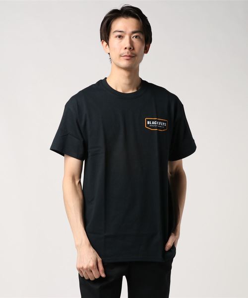 BLACK FLYS(ブラックフライズ)の「【BLACK FLYS】BLOCKHEAD S/S TEE(Tシャツ/カットソー・メンズ・ブラック/イエロー系その他/インディゴブルー・MEDIUM/LARGE)」の11枚目の写真