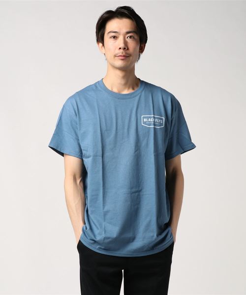 BLACK FLYS(ブラックフライズ)の「【BLACK FLYS】BLOCKHEAD S/S TEE(Tシャツ/カットソー・メンズ・ブラック/イエロー系その他/インディゴブルー・MEDIUM/LARGE)」の12枚目の写真
