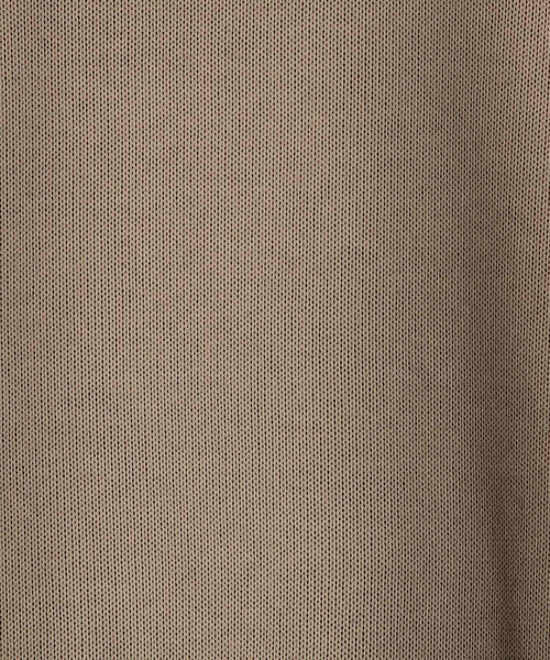 ESTNATION(エストネーション)の「ESTNATION / プレミアムダブルフェイス クルーネックTシャツ(Tシャツ/カットソー・メンズ・ブラック/ベージュ/ネイビー/ホワイト・MEDIUM/LARGE/SMALL)」の9枚目の写真