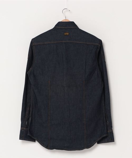 G-STAR(ジースター)の「Arc 3D Artwork Slim Shirt(シャツ/ブラウス・メンズ・ダークインディゴブルー・SMALL/MEDIUM/LARGE/X-SMALL)」の2枚目の写真