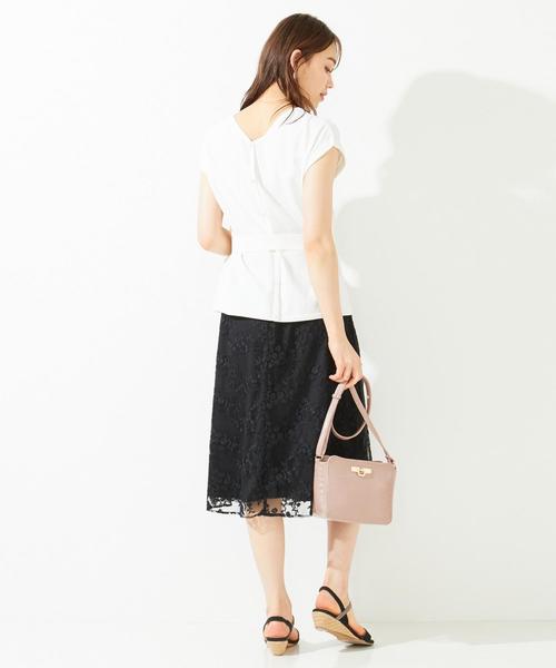 ANY SIS（エニィスィス）の「【2SET】レディサマー セットアップ（ワンピース・レディース・ホワイト系/スカイブルー系/ネイビー系/ピンク系・1/2/3）」の6枚目の写真