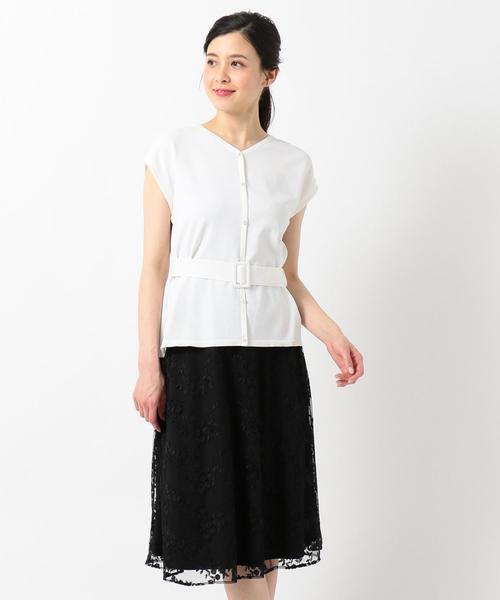 ANY SIS（エニィスィス）の「【2SET】レディサマー セットアップ（ワンピース・レディース・ホワイト系/スカイブルー系/ネイビー系/ピンク系・1/2/3）」の7枚目の写真