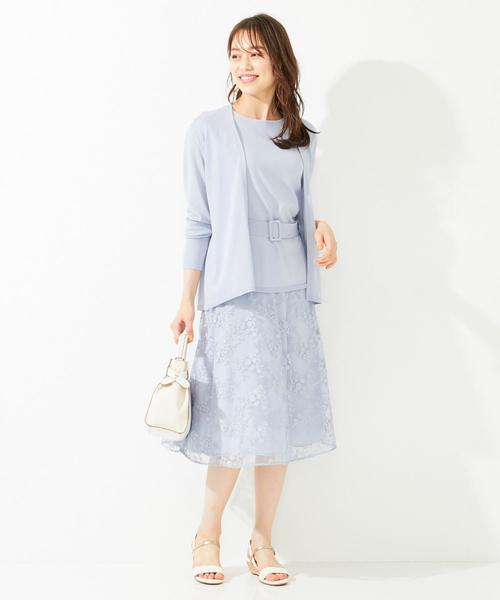 ANY SIS（エニィスィス）の「【2SET】レディサマー セットアップ（ワンピース・レディース・ホワイト系/スカイブルー系/ネイビー系/ピンク系・1/2/3）」の11枚目の写真
