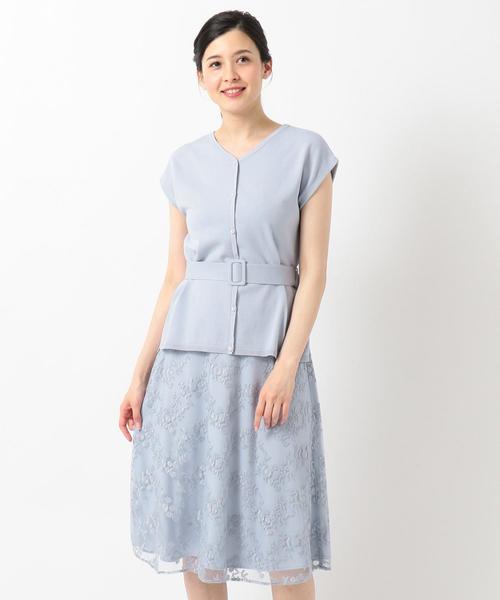 ANY SIS（エニィスィス）の「【2SET】レディサマー セットアップ（ワンピース・レディース・ホワイト系/スカイブルー系/ネイビー系/ピンク系・1/2/3）」の12枚目の写真