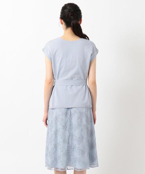 ANY SIS（エニィスィス）の「【2SET】レディサマー セットアップ（ワンピース・レディース・ホワイト系/スカイブルー系/ネイビー系/ピンク系・1/2/3）」の14枚目の写真
