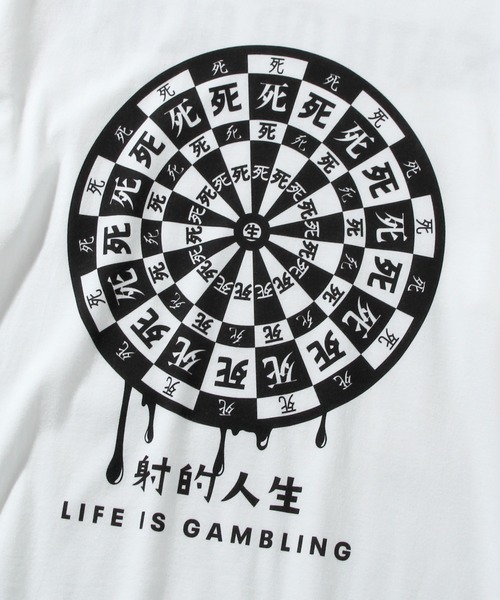 SAMURAI CORE(サムライコア)の「【8】【it】【SAMURAI CORE(サムライコア)】LIFE IS GAMBLING TEE(Tシャツ/カットソー・メンズ・ホワイト/ブラック・M/L/XL)」の14枚目の写真